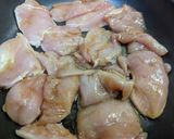 鶏胸肉と小松菜のにんにく醤油炒め作り方3写真