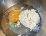 節約　かさまし玉子焼き　離乳食後期作り方3写真