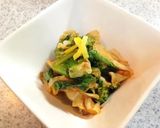春野菜を使った辛子味噌和え作り方5写真
