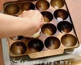 銅製 たこ焼き器で作る 肉巻き おにぎり作り方3写真
