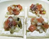 サーモンのミニオープンサンド作り方5写真