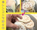 レンコンはさみ揚げ【かなえの森】作り方6写真