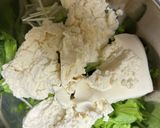 水菜と豆腐のサラダ作り方3写真