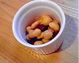 レンジでチン♬お豆さんと塩昆布バター♡作り方1写真