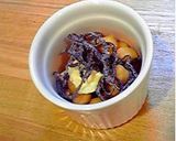 レンジでチン♬お豆さんと塩昆布バター♡作り方2写真