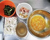 うどんを入れたレンチンで簡単茶碗蒸し作り方2写真
