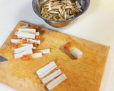 竹輪とごぼうの金平作り方1写真