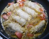 簡単！エノキの肉巻き　トマトすき煮作り方5写真