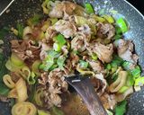 牛肉とネギの韓国風コチジャン味噌炒め作り方9写真