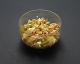 茹でて切るだけ簡単！生めかぶの鶏皮ポン酢作り方6写真