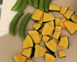 鶏胸肉と彩野菜の炊き込みご飯作り方3写真