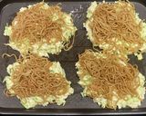 山芋入りの豚お好み焼き作り方5写真