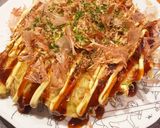 山芋入りの豚お好み焼き作り方11写真