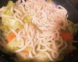 さっぱり焼きうどん作り方4写真