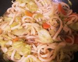 さっぱり焼きうどん作り方5写真