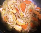 さっぱり焼きうどん作り方8写真