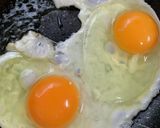 スクランブルベーコンエッグ作り方2写真