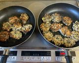 豆腐とひじきと長ネギのつくねバーグ♡作り方7写真