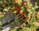 小松菜と豆腐の中華風ハム玉子炒め　25作り方17写真