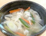 ふわふわ*ヤマブシタケのスープ作り方5写真