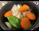 自家製豚骨スープで醤油ラーメン作り方2写真