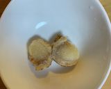 レンジで貝焼き味噌風卵焼き作り方1写真