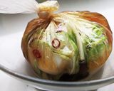 パパッと！国産青ザーサイの中華風浅漬け作り方2写真