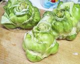 パパッと！国産青ザーサイの中華風浅漬け作り方3写真