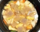 余った野菜を消費☆胡麻油風味の豚汁作り方3写真