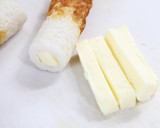 チーズとろ〜り♡照り焼きちくわバーグ作り方1写真