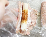 チーズとろ〜り♡照り焼きちくわバーグ作り方3写真