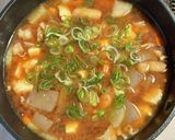 余った野菜を消費☆胡麻油風味の豚汁作り方5写真