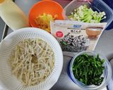 沢庵サラダ作り方1写真