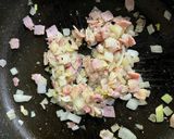 手ゴネベーコンオニオンチーズ角食パン♪作り方2写真