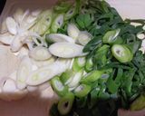 焦がしネギのシンプルパスタ作り方1写真
