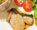 ブリの照り焼きメインで今日のご飯和食作り方1写真