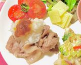 おろしポン酢で豚肉メインの夕飯メニュー作り方1写真