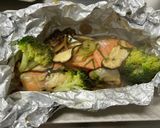好きな野菜で簡単！鮭のホイル焼き作り方5写真