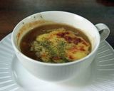 オニオンと鶏肉のグラタンスープ作り方6写真