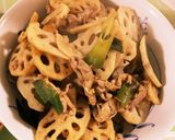 蓮根の炒め物作り方6写真