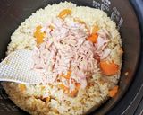 炊飯器任せ♪人参丸ごとツナご飯作り方5写真