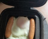 ホットサンド 香勲 目玉焼き作り方3写真