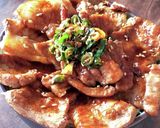 特製桃ジャム味噌ダレの豚丼作り方5写真