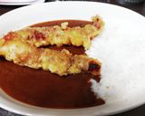 簡単 即席 ゲソ天カレーライス作り方4写真
