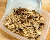 牡蠣きのこ和風パスタ作り方1写真