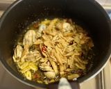牡蠣きのこ和風パスタ作り方3写真