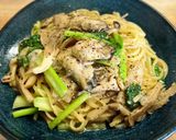 牡蠣きのこ和風パスタ作り方7写真
