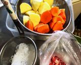 春の肉じゃが作り方1写真