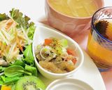おかずはコロッケメインで今夜の夕飯作り方2写真