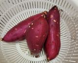 レンジで簡単☆さつまいものポテトサラダ作り方1写真